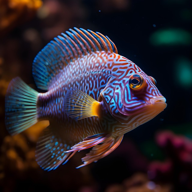 Sozialisierung von Fischen und Gemeinschaftsbecken